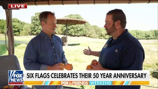 Rick Reichmuth feeds elephants at Six Flags in honor of the park’s 50-year anniversary - Fox News