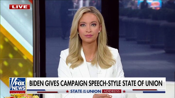 Kayleigh McEnany: Bidens SOTU could have been mistaken for a DNC speech