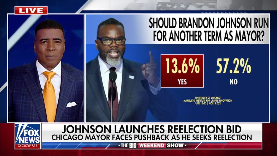 Chicago residents SLAM Mayor Brandon Johnson as he launches re-election bid