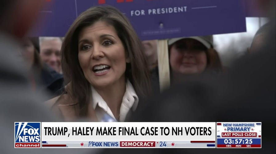 Trump, Haley make case to NH voters heading to the polls