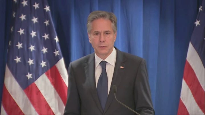 Secretary of State Antony Blinken holds news conference after meeting with Chinese President Xi Jinping