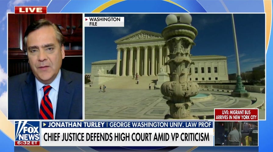 This is rare for Justice Roberts: Jonathan Turley