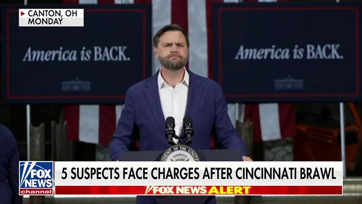 JD Vance speaks out against street violence after viral Cincinnati brawl