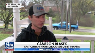Indiana school backtracks after student was told to remove flag from truck - Fox News
