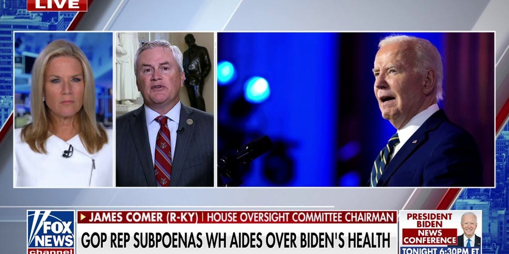 James Comer: 'Is there a shadow government in effect' amid Biden's health concerns?