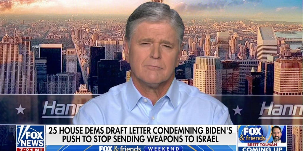 Sean Hannity blasts Biden over Israel: He has ‘abandoned’ the cause of ...