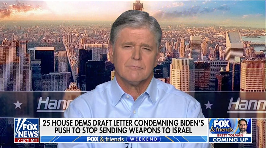 Hannity blasts Biden over Israel: He has ‘abandoned’ cause of liberty, freedom