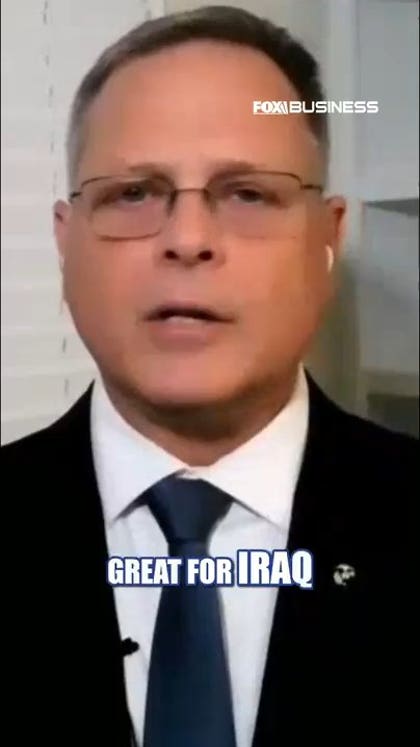 Retired USMC Colonel hails US withdrawal a 'great thing' for Iraq