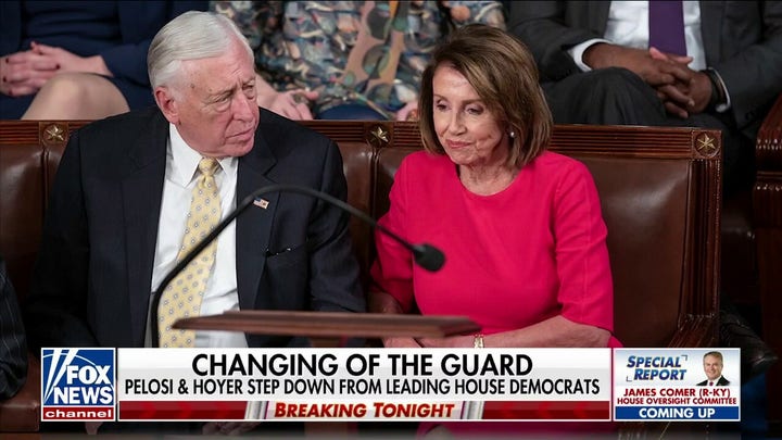 Democrats search for new leaders as Pelosi and Hoyer step down