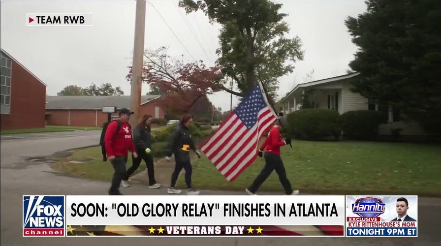 Old Glory Relay finishes in Atlanta on Veterans Day