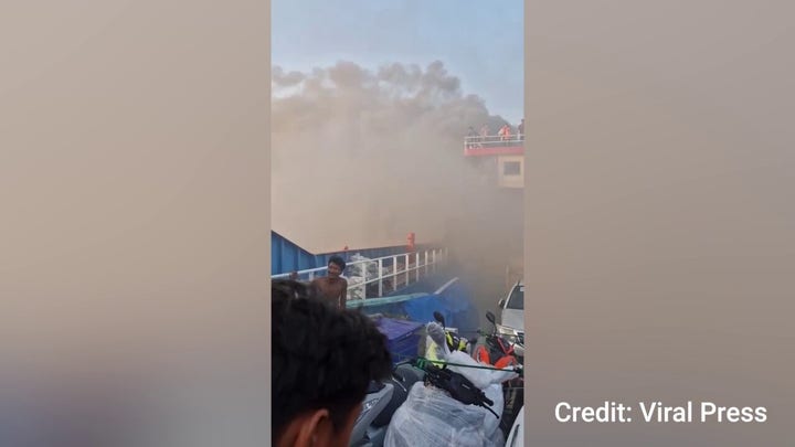 Terrified tourists leap into water when ferry catches off Thai 'Death Island'