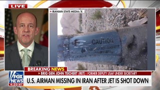 Brig Gen John Teichert analyzes downed F-15E, missing airman in Iran