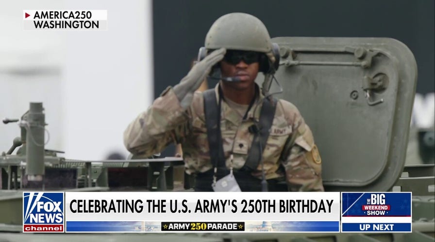 Americans celebrate the Army's 250th birthday