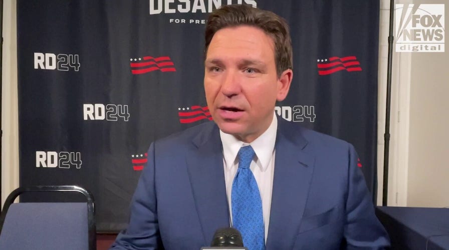 Ron DeSantis predicts that were going to win here in Iowa