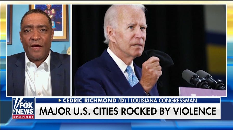 Kilmeade presses Biden campaign chair: Why hasn't he weighed in on violent crime spikes?