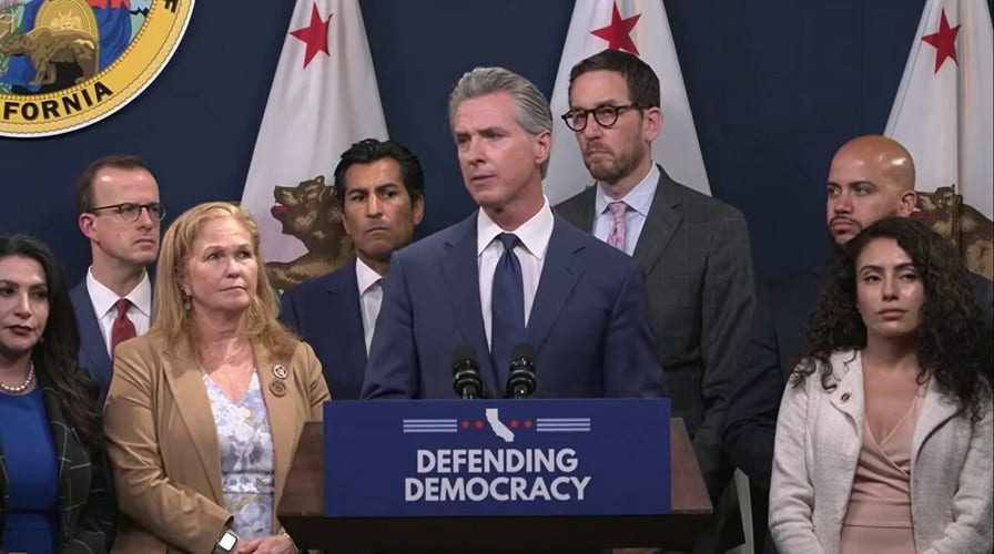 California Democrats approve Newsom-backed redistricting map to counter Texas