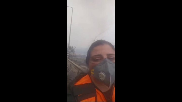 Eyewitness describes chaotic scenes from Wednesday's wildfires in Israel