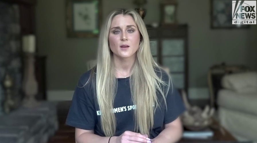 Riley Gains urges female athletes to boycott competing against trans girls