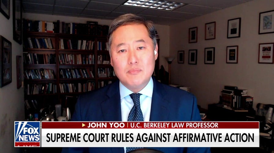 The Supreme Court ruled that the Constitution is colorblind: John Yoo