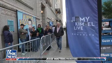 'Jesse Watters Primetime' talks to the 'Jimmy Kimmel Live!' audience