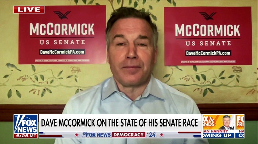 Pennsylvania Senate candidate McCormick says the people want ‘change’