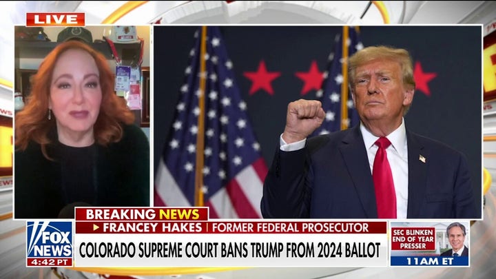 Former federal prosecutor slams Colorado Supreme Court's Trump decision as 'hot garbage'