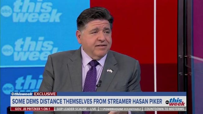 Pritkzer avoids questions on Hasan Piker's influence in the party