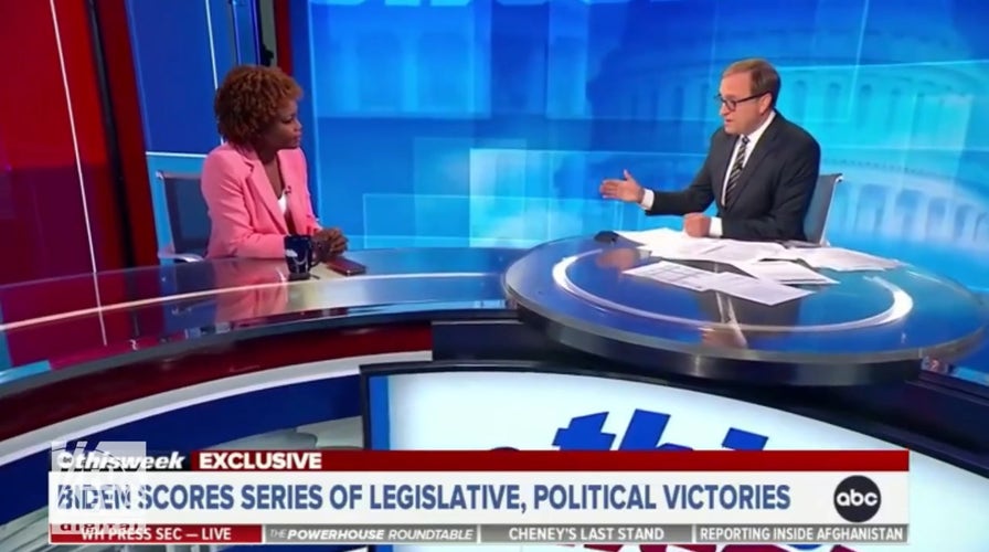 ABC's Jonathan Karl asks Karine Jean-Pierre if Inflation Reduction Act is 'Orwellian'