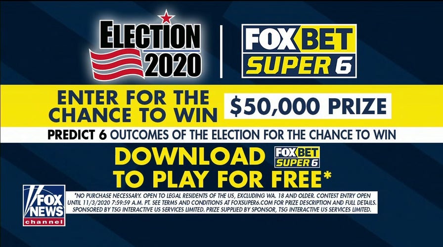 FOX Bet Super 6 offers viewers a chance at $50,000 on Election Day