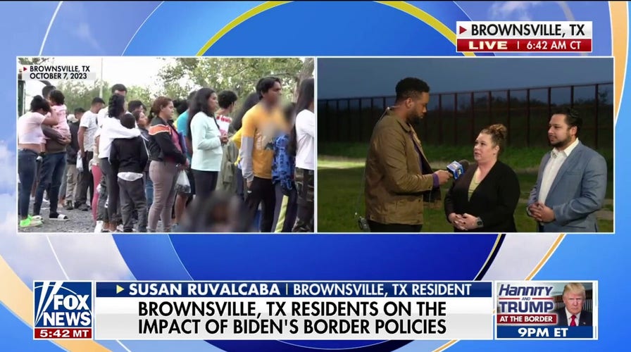 Lawrence Jones speaks with Texas residents about border crisis