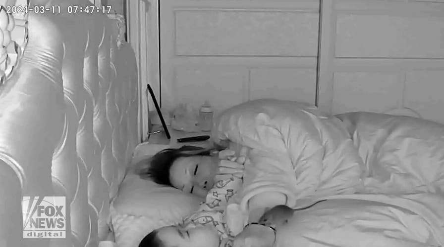 Mom horrified when she sees this creature crawling on her baby's face in bed