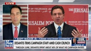 Scott Walker on DeSantis campaign: Having a great track record as governor is not enough - Fox News