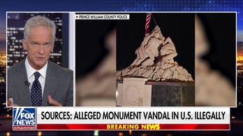  Alleged World War II monument vandal in US illegally, sources state