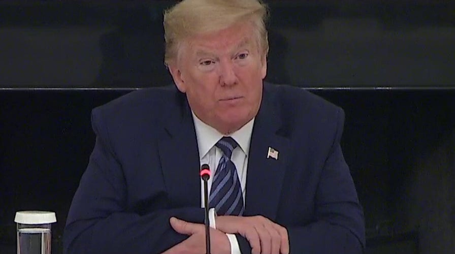 President Trump meets with Republican members of Congress
