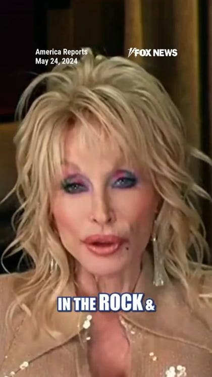 FLASHBACK: Dolly Parton details the inspiration behind her 'Rockstar' album