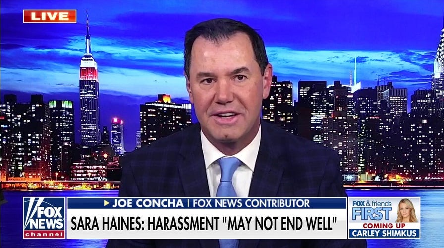 Live on camera: Concha blasts Biden for supporting protesters who filmed Sen. Sinema