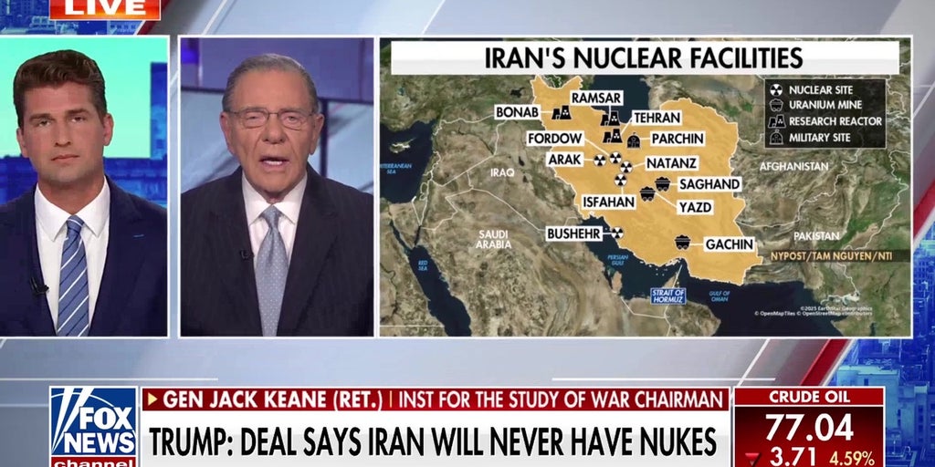 Gen Jack Keane: I don't have a lot of faith in Iran