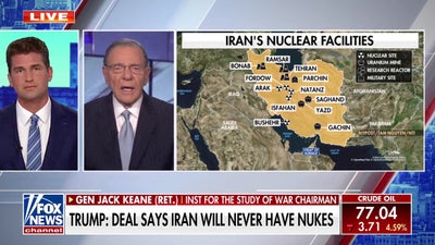Gen Jack Keane: I don't have a lot of faith in Iran