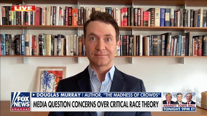 American parents are onto the critical race theory 'charade': Douglas Murray 