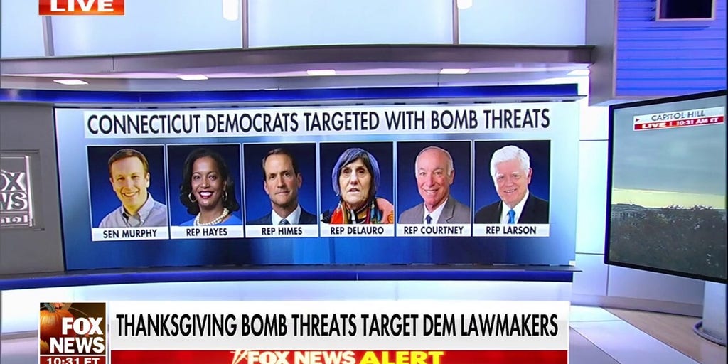 Thanksgiving bomb threats target Democrat lawmakers Fox News Thanksgiving bomb threats target Democrat lawmakers Fox News