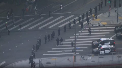 WATCH LIVE: Protest erupts after immigration raid, police in standoff - Fox News