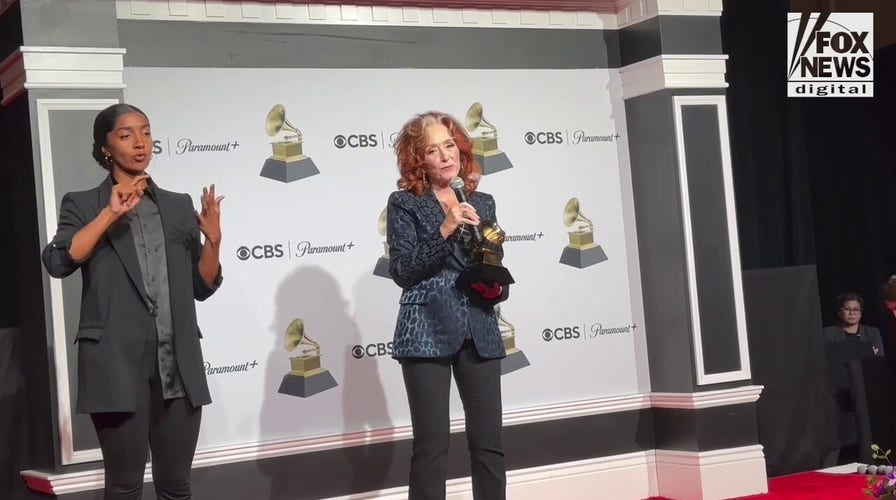 Grammy winner Bonnie Raitt reveals which artists have inspired her throughout her legendary career