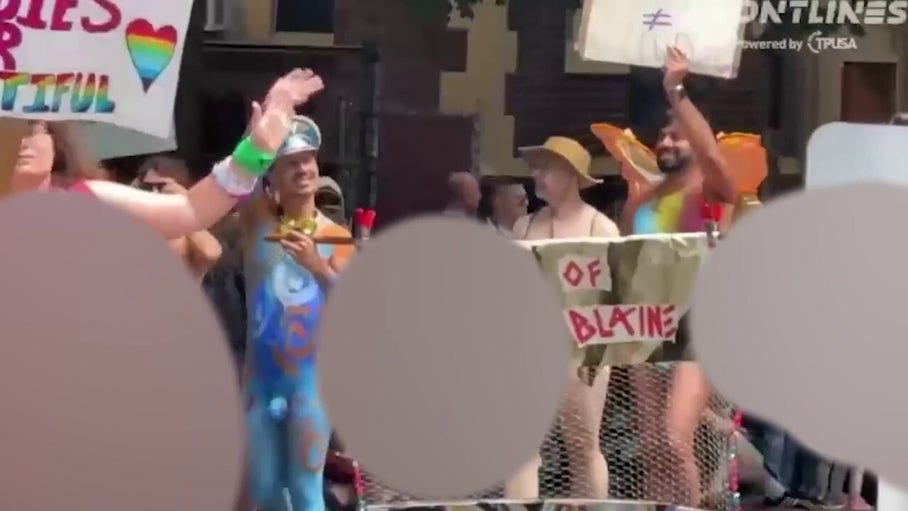 Seattle Pride descends into bedlam as naked participants prance through streets in front of children