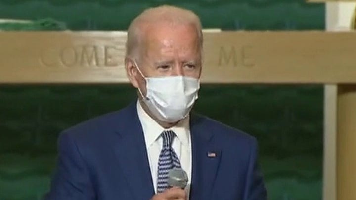 Joe Biden speaks with Jacob Blake two days after President Trump surveyed damage in Kenosha