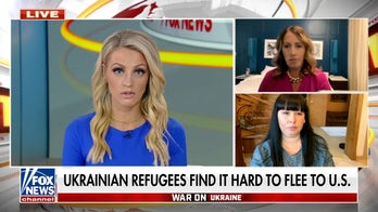 Ukrainian refugees finding it hard to flee to the US 