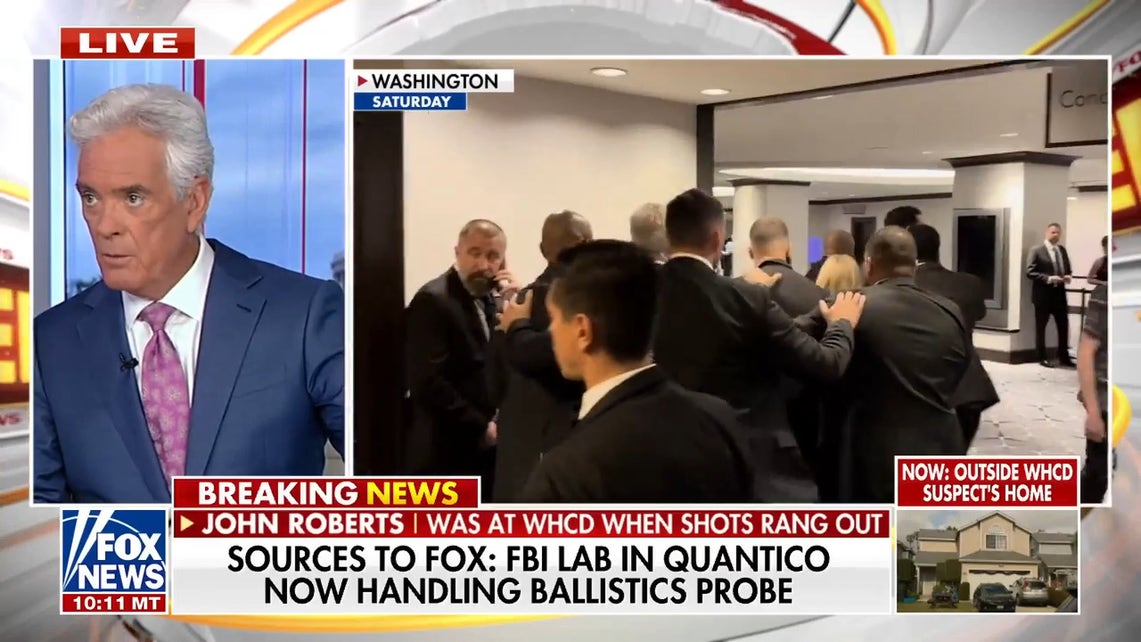 John Roberts provides eyewitness account of chaos at White House Correspondents' Dinner