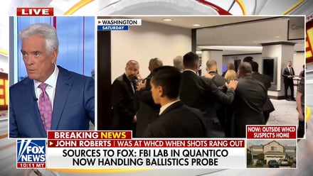 John Roberts provides eyewitness account of chaos at White House Correspondents' Dinner