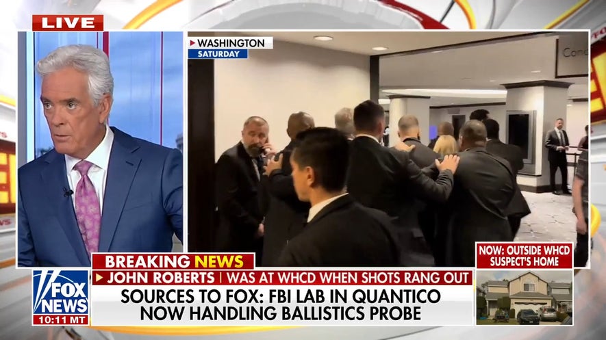 John Roberts provides eyewitness account of chaos at White House Correspondents' Dinner