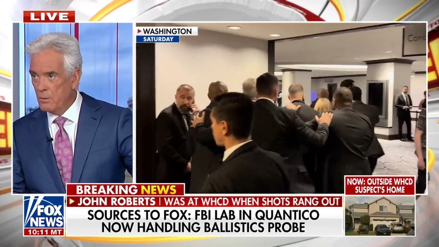 John Roberts provides eyewitness account of chaos at White House Correspondents' Dinner