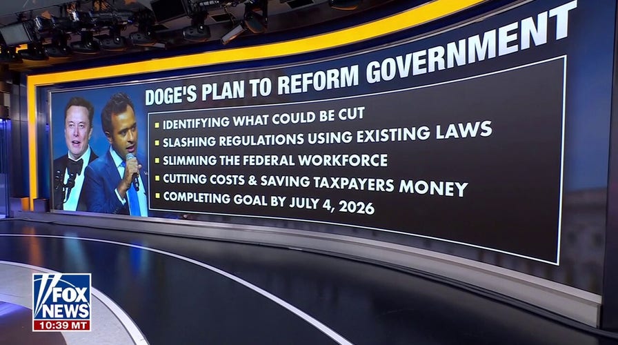Musk and Ramaswamy unveil DOGE plan to slash government spending